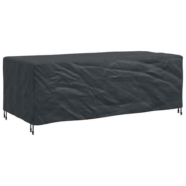 vidaXL Pokryv na nábytek Jednobarevný Černá 229 x 113 x 73 cm 210D