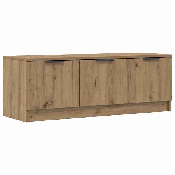 vidaXL TV skříňka dub artisa 102 x 35 x 36,5 cm kompozitní dřevo