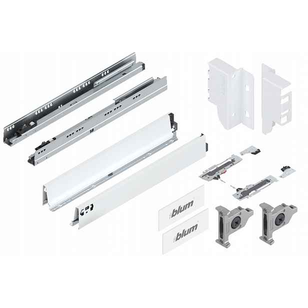 Blum Šuplík Tandembox 600 Nízká Tip-On M Bílá
