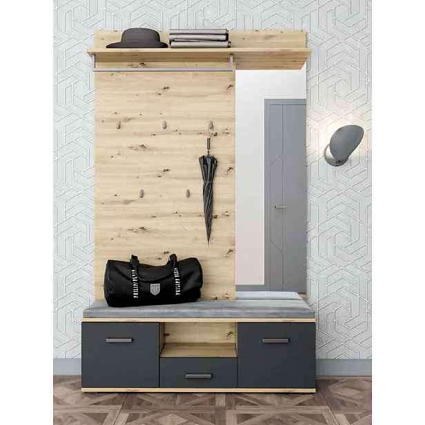 Casarredo Předsíňová sestava TANGER - dub Artisan/antracit