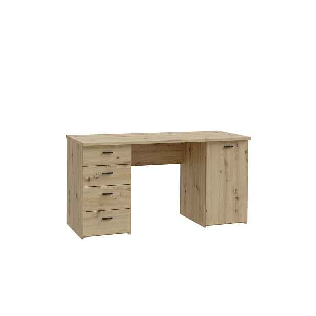 INLO psací stůl, dub artisan