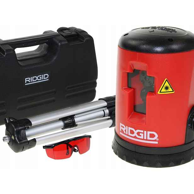 Křížová Laserová Vodováha Ridgid CL-100 38758