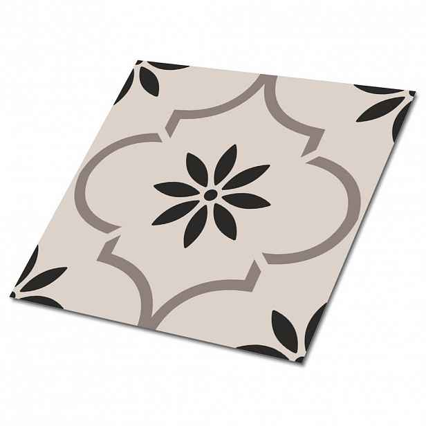 TULUP SAMOLEPICÍ OBKLADY NA STĚNU 9 ks 30x30 cm Arabský květinový vzor