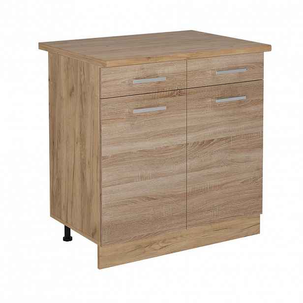 Vicco SPODNÍ SKŘÍŇKA KUCHYŇSKÉ LINKY R-Line Sonoma 80 cm , PD Dub
