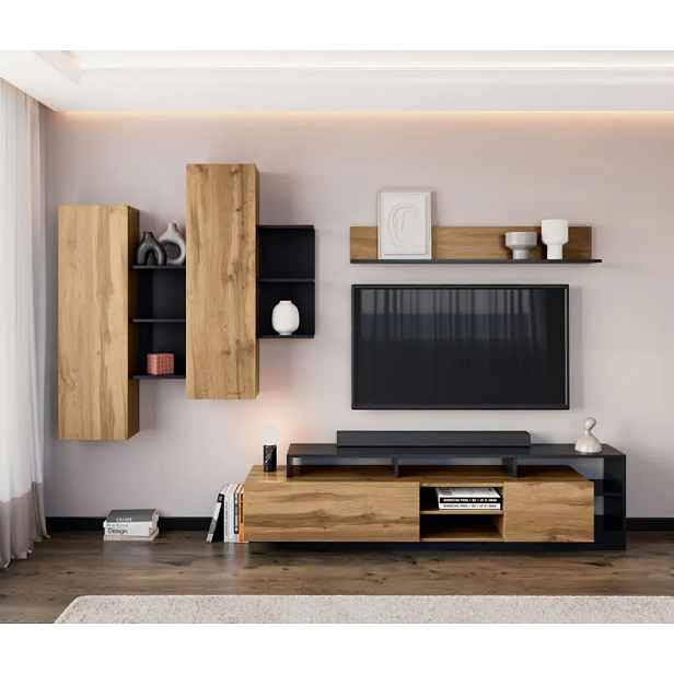 Casarredo Obývací sestava SMARA - dub/antracit