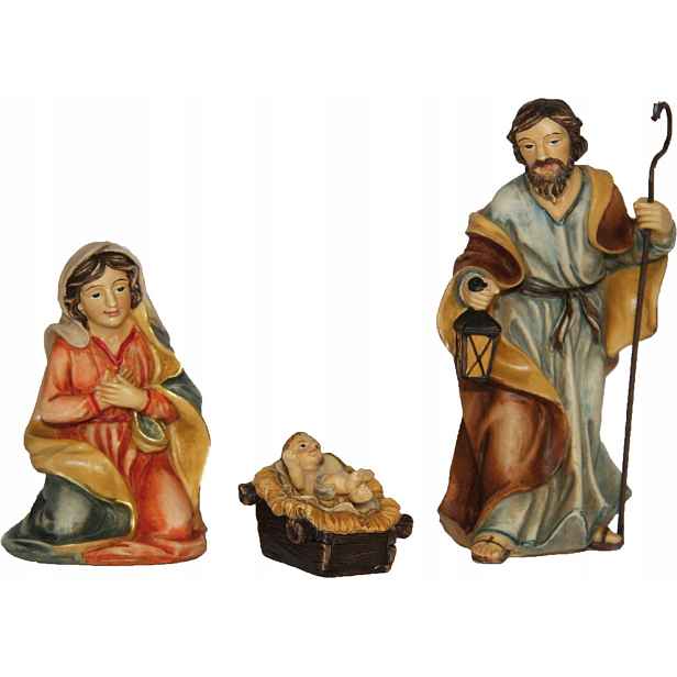Krásná Svatá Rodina do Betléma – pro figurky o výšce 10 cm