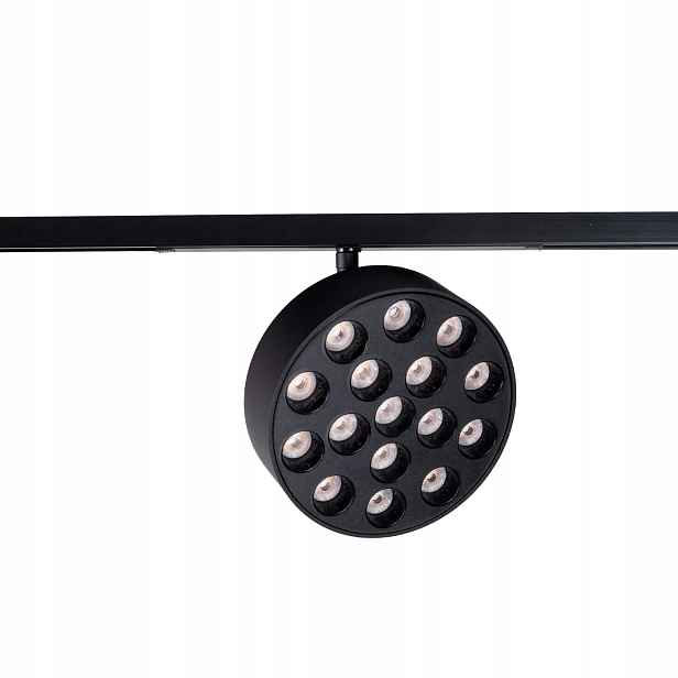 Černá Led kolejnicová lampa Maxlight MICRO11 12W 3000K 1220lm IP20
