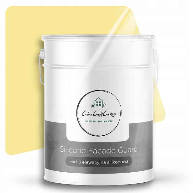 Barva Silikonová Fasádní Barva Citronová 10 L F615