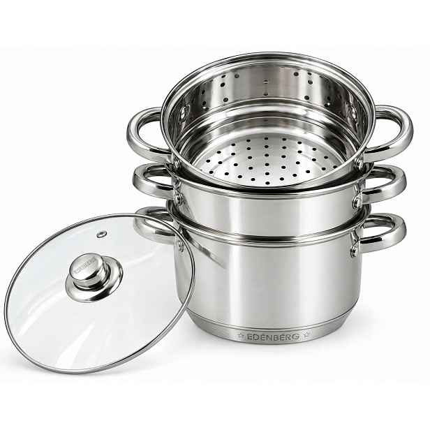 Hrnec Na Páru 2,9 L 20 CM Edenberg Premium