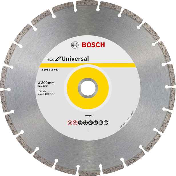 Kotouč DIA Bosch Eco For Universal 300×25,4×3,2×8 mm