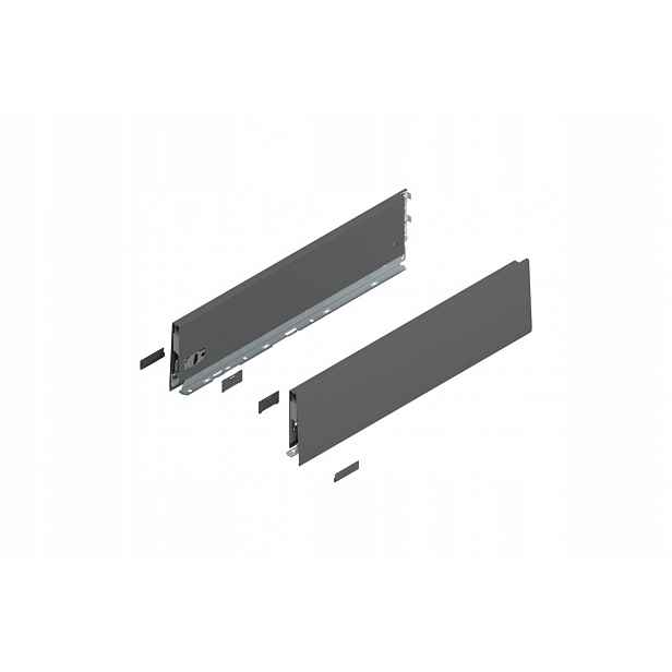 Blum 470K5002S Bočnice Merivobox 500 mm K, výška 129 mm, antracitová