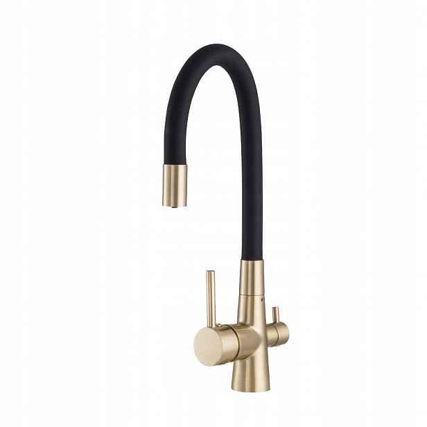 Flex Baterie Třícestná Brushed Gold Gamma