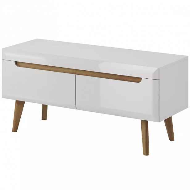 TV Stolek Nordi 107 cm Bílá