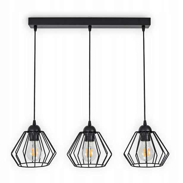 Závěsná Stropní Lampa Lustr Briliantová Led