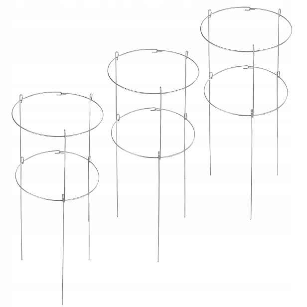 3x Podpěra Pro Rostliny Květin 90cm Objímka