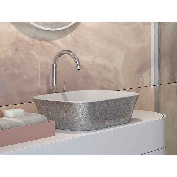 BESCO Olsen Spa  Assos KEASSNDGLAM02 - Umyvadlo ASSOS GLAM - na desku