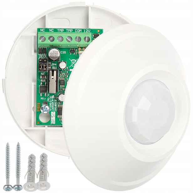 Snímač pohybu Satel Aqua Ring detekce Pir Dual 12V čtyřnásobný pyroelement