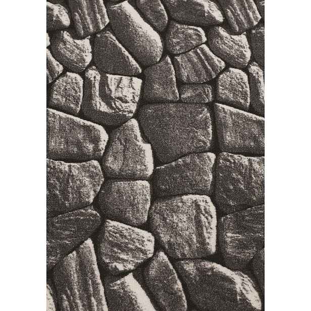 Koberec Stone 67x180 cm, motiv kameny