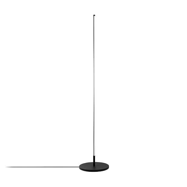 Opviq Stojací LED lampa ONLY černá