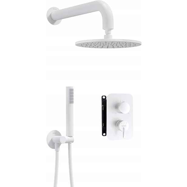 Sprchový Set Podomítková s Box směšovačem a dešťovou sprchou 250 mm