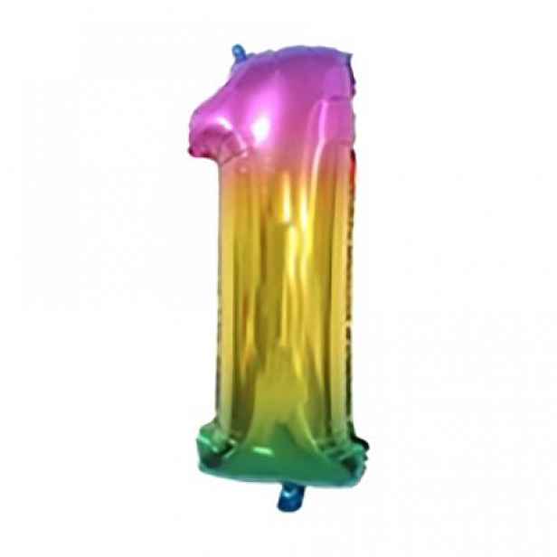 TORO Balónek foliový číslice 1 34cm
