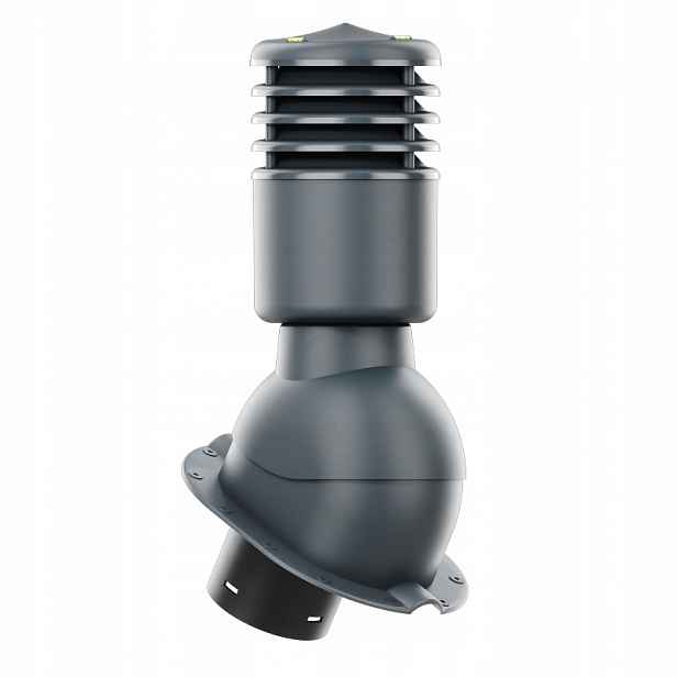 Větrací komín Smartline profil M fi 125 mm, zateplený, antracitový