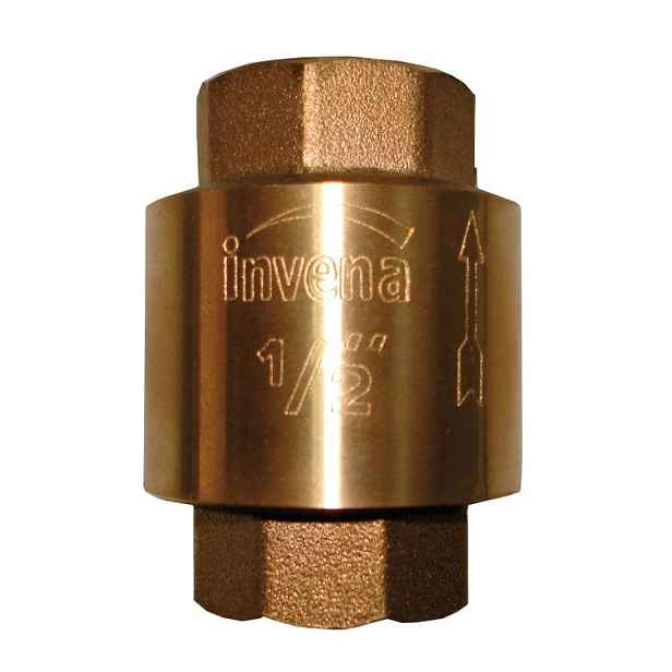 Zpětný ventil 2" DN50 mosazná houba Invena
