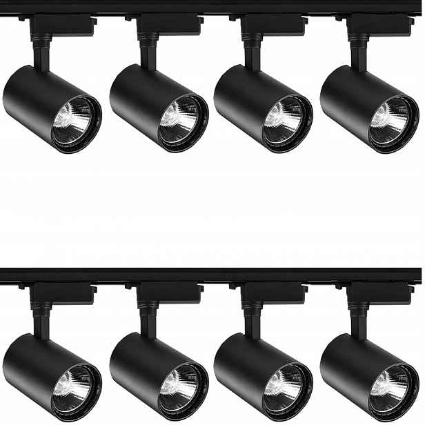 8 X Led Reflektorový Osvětlovač Pro Osvětlení Kolejnic Kolejnice