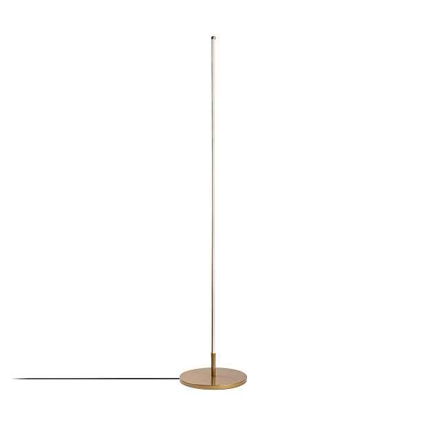 Opviq Stojací LED lampa ONLY zlatá