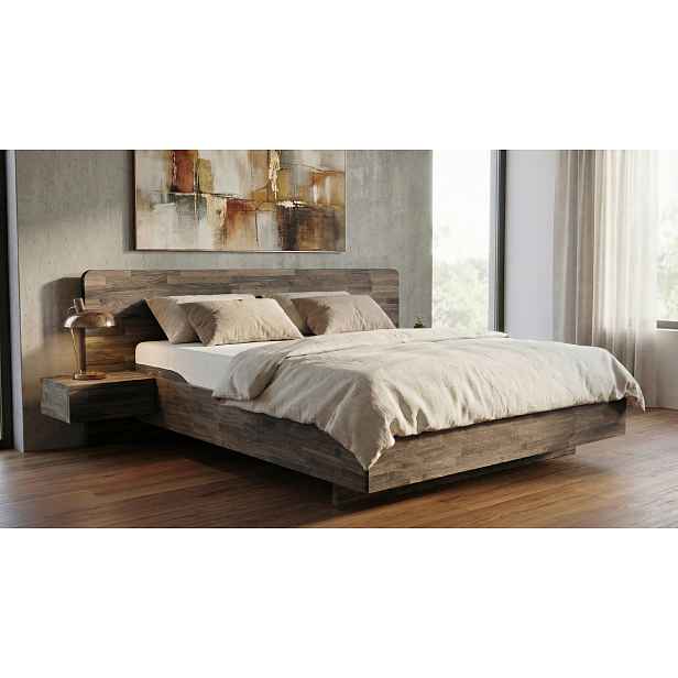 Postel Dreamy Ventura Barevné provedení: Buk - Olej eben, Velikost: 90x200
