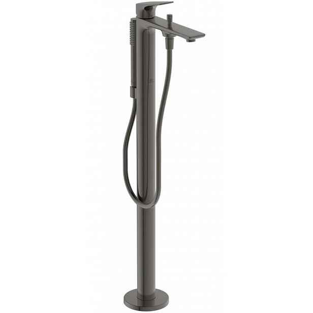 Ideal Standard La Dolce Vita - Vanová baterie do podlahy, Magnetic Grey BD673A5