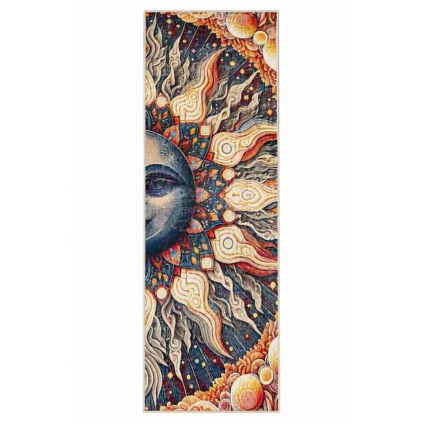 Koberec Slunce Měsíc 76x229 Cm