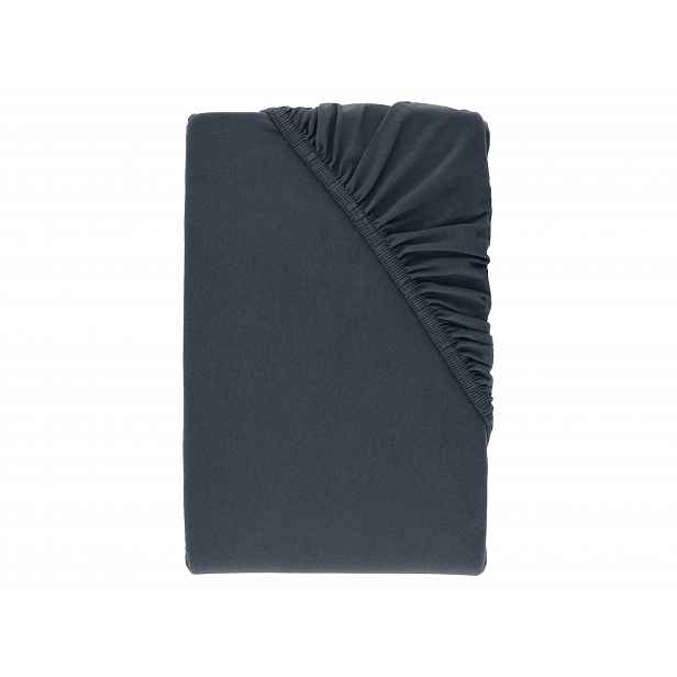 Livarno® Žerzejové napínací prostěradlo, 180-200 x 200 cm (modrá)