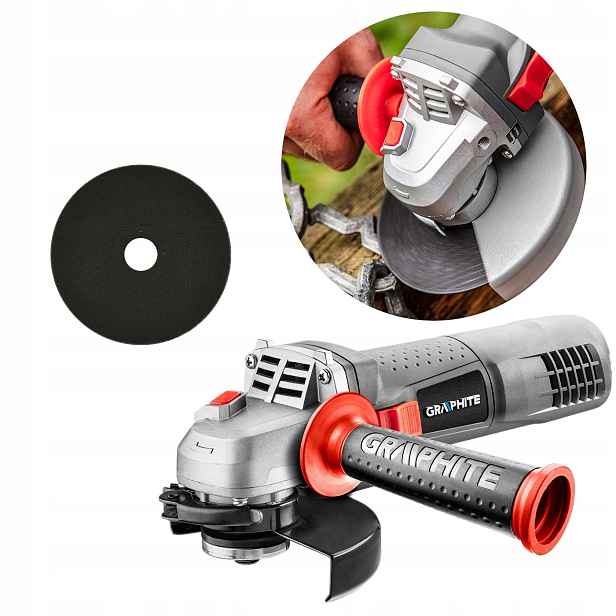 Úhlová bruska 750 W, regulace 10 kotoučů 125 mm