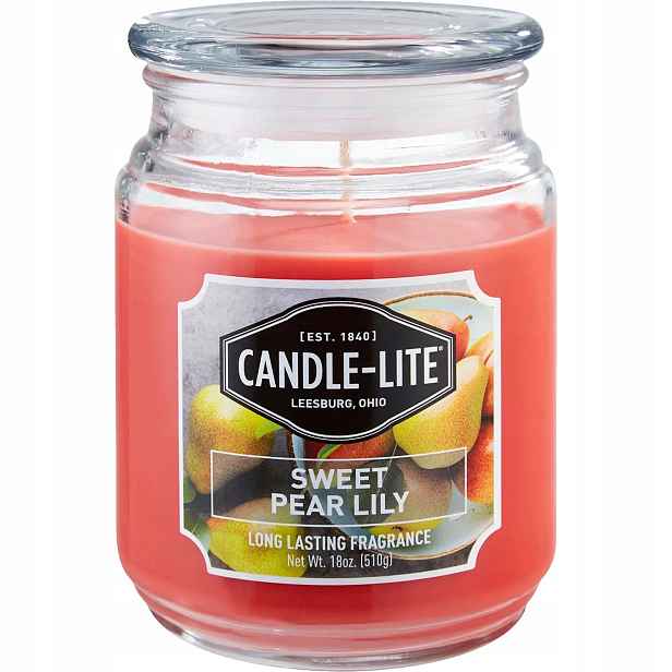 Velká svíčka Sweet Pear Lily Candle-lite