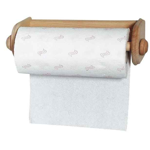 držák pap.utěrek-30cm-dřevo