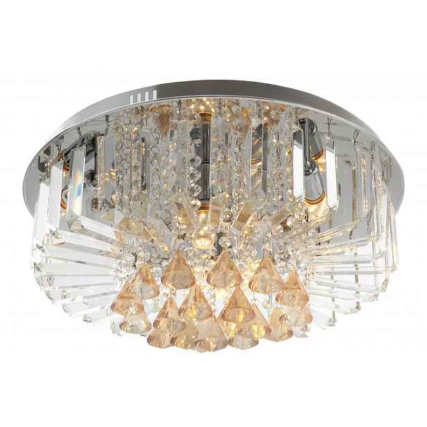 Stropní Svítidlo stropní Led Křišťál Laura II žárovka 3 barvy