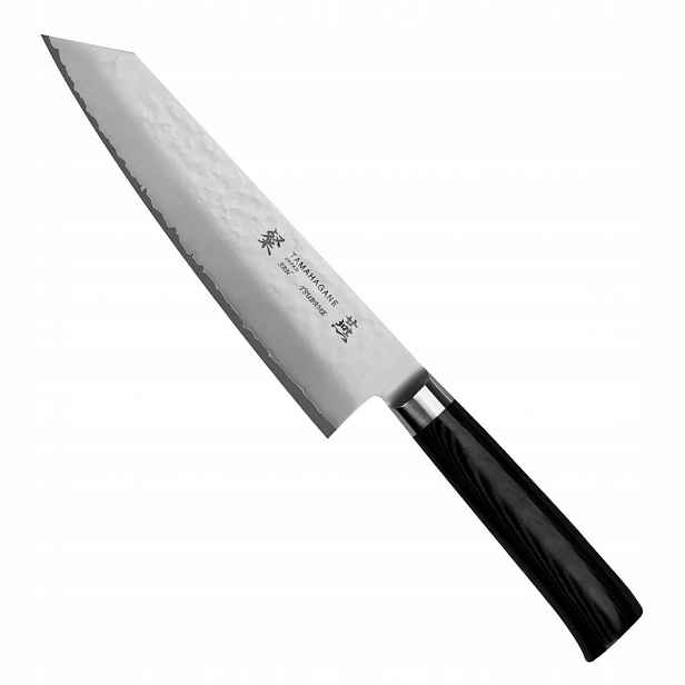 Tamahagane Tsubame Black VG-5 Japonský Nůž Kengata 61 Hrc 19,5 cm