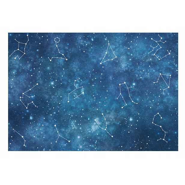 Fototapeta Galaxie Nebe V Noci Hvězdy Vesmír Na Strop Stěnu 416x254