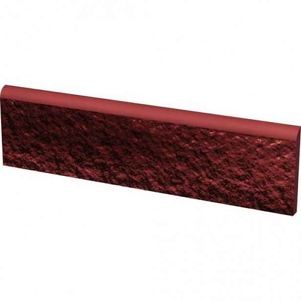 Sokl Paradyz Klinker Cloud rosa duro 8x30 cm reliéfní SKCLOUDRODU