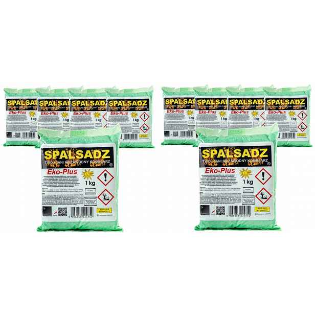 Spalsadz Pro Spalování Sazí, Připalovač Pro Komínová Kamna 1 Kg 10 Ks