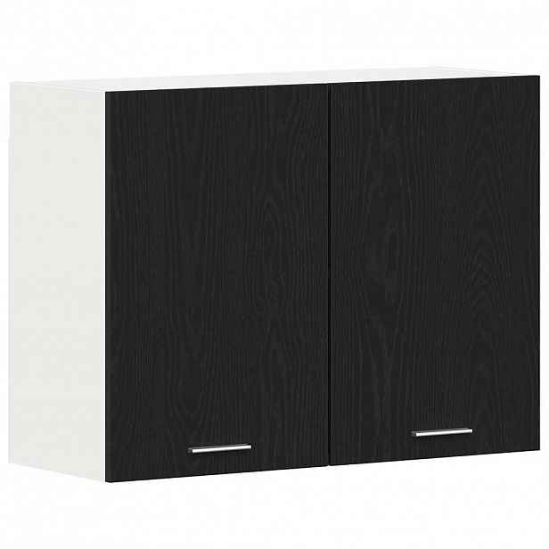 vidaXL Závěsná skříňka Lyon Černý dub 80 x 31 x 60 cm Kompozitní dřevo