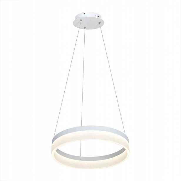 Závěsná lampa Milagro Ring ML405 24W Led 1680lm 4000K bílá kulatá 40 cm