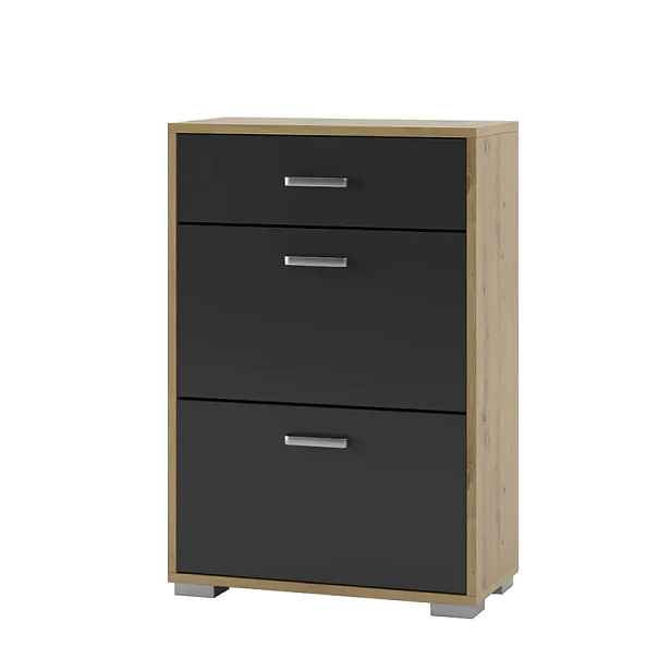Casarredo Výklopný botník ARBORG - dub Artisan / antracit