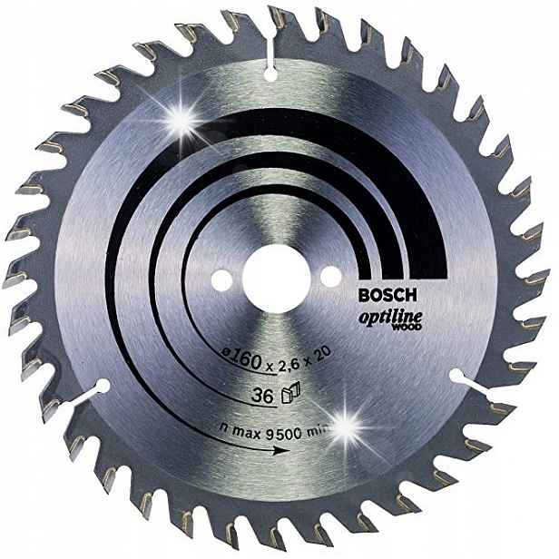 Kotouč pro kotoučovou pilu Pro Wood 160x2,6x20/16 Z36 Bosch (2608640597)