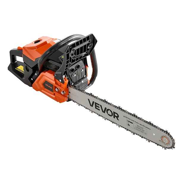 Benzínová řetězová pila zahradní les dřevo 2.7 kW 62 cm3 51 cm prémiová