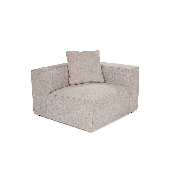 Hanah Home Modul pohovky Lora mocha levý