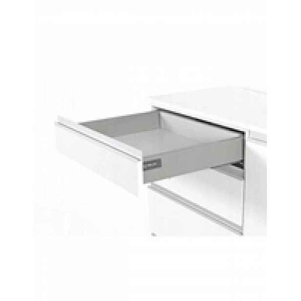Šuplík Rejs Comfort Box Push Open L350 H86 stříbrná