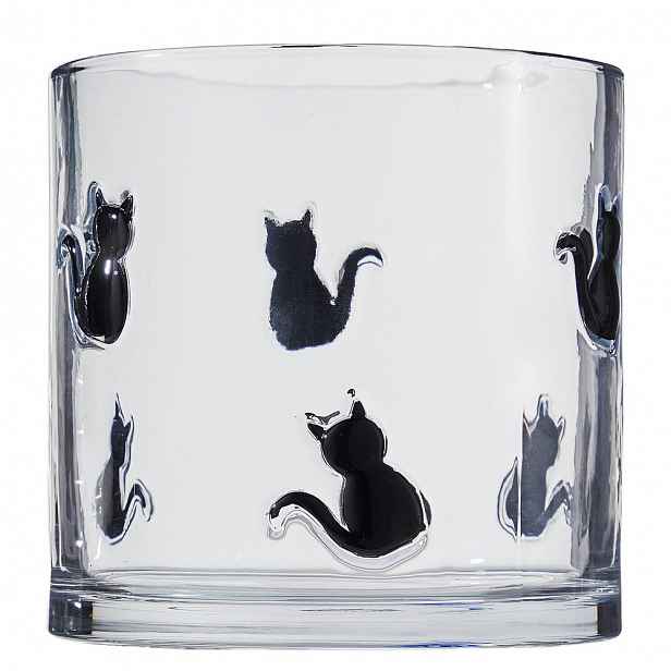 HALLOWEEN Lucerna kočka 15 cm