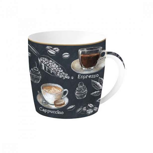 Hrnek, porcelán, 350 ml, "Barista" - Easy Life